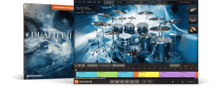 Toontrack Duality II EZX EZDrummer Superior Drummer